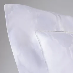 Federa rettangolare Waldorf Boudoir a fantasia bianca