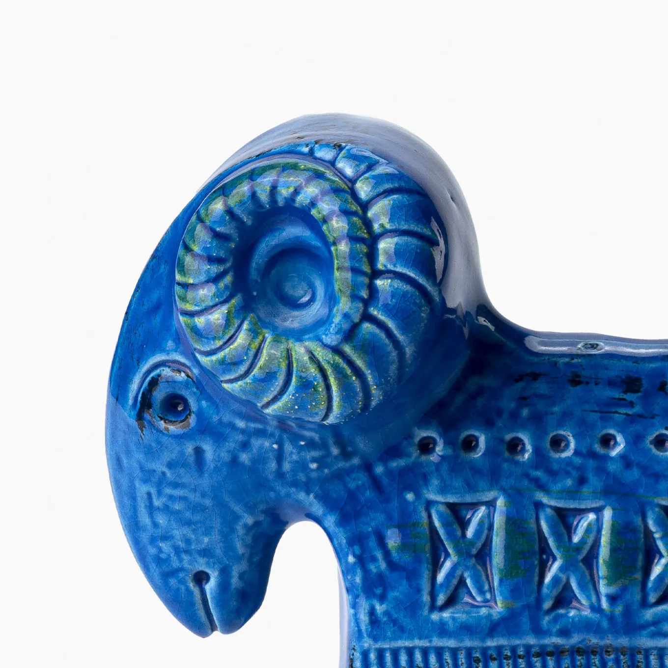 Figurina ariete Rimini Blu di Aldo Londi