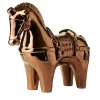 Figurina di cavallo in piedi Rimini Rame di Aldo Londi