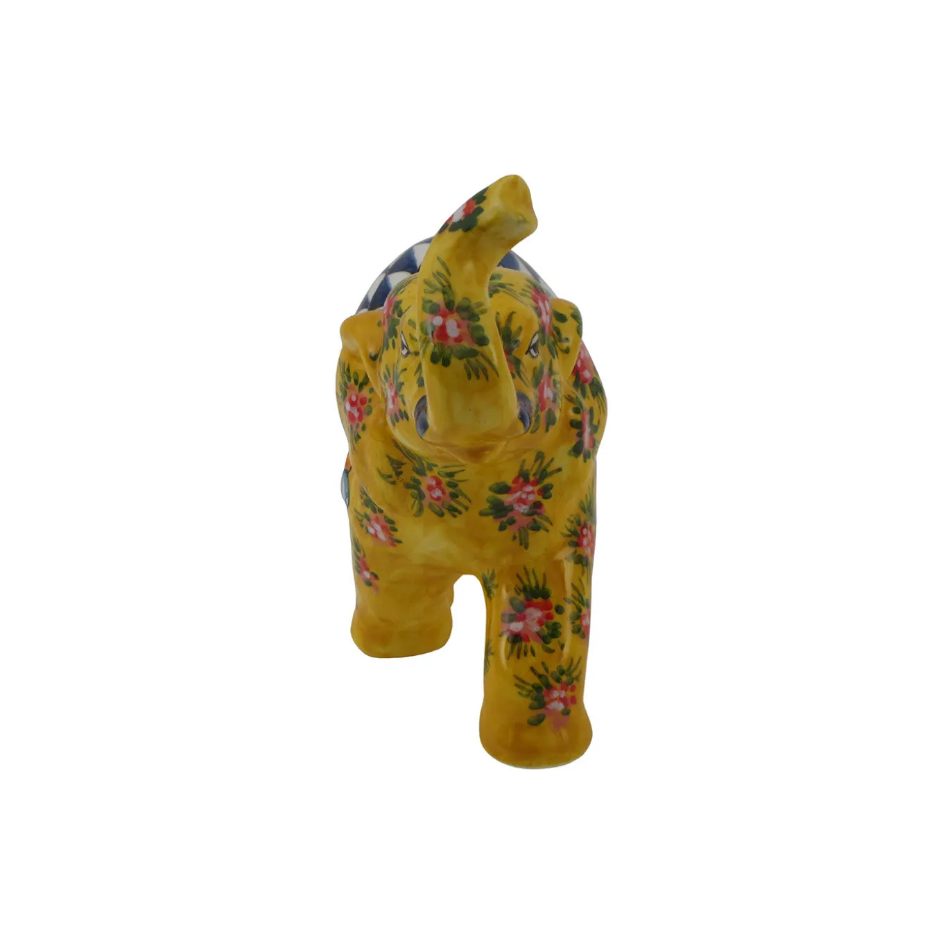 Figurina di elefante giallo