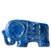 Figurina Elefante Rimini Blu di Aldo Londi