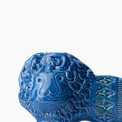 Figurina Leone Rimini Blu di Aldo Londi