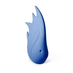 Figurina Pesce Tropicale in Ceramica Blu