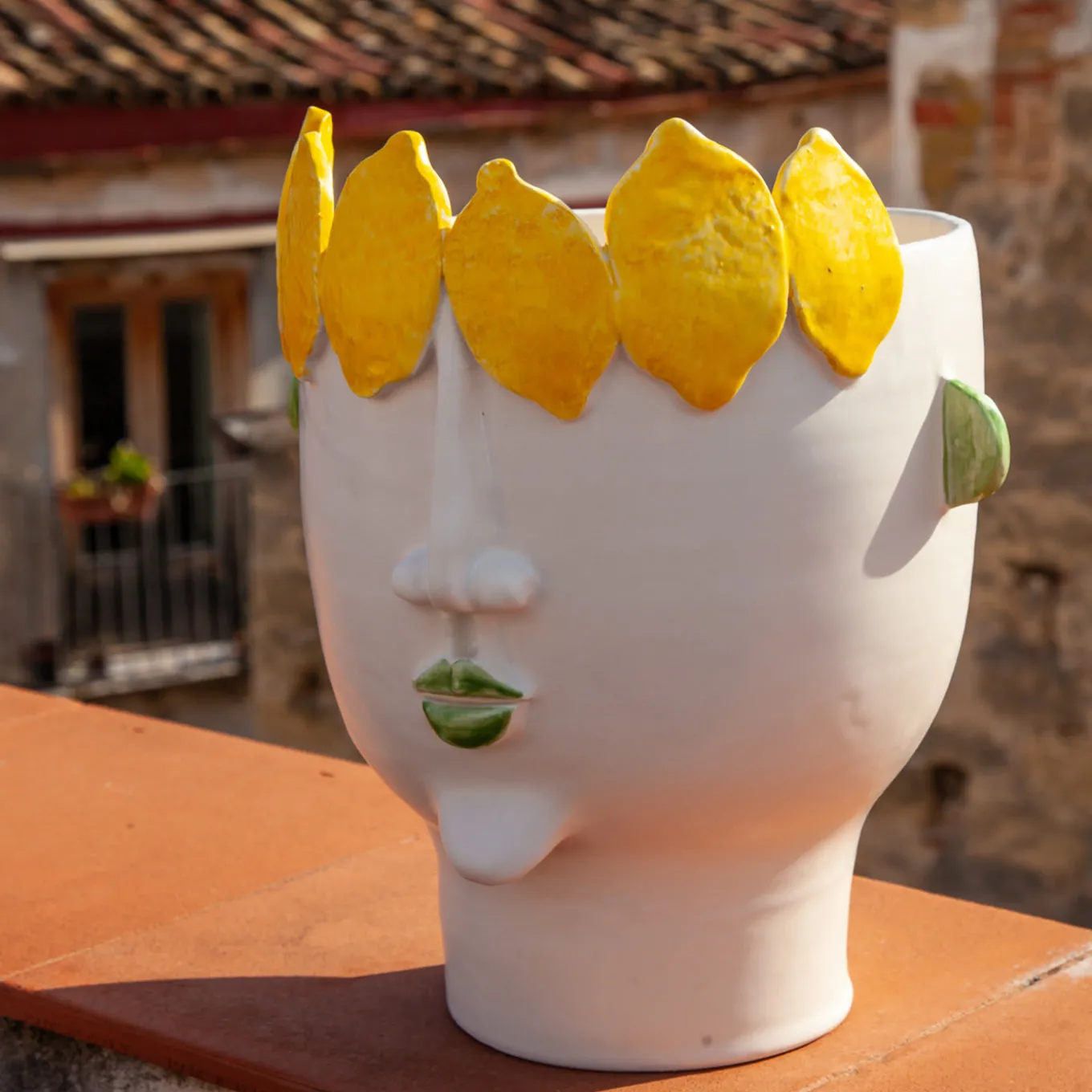 Filomena Venditrice ambulante di limoni Vaso