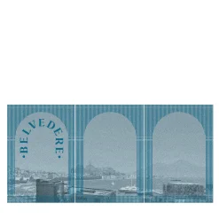 Finestre Tessili Blue Tapestry #3