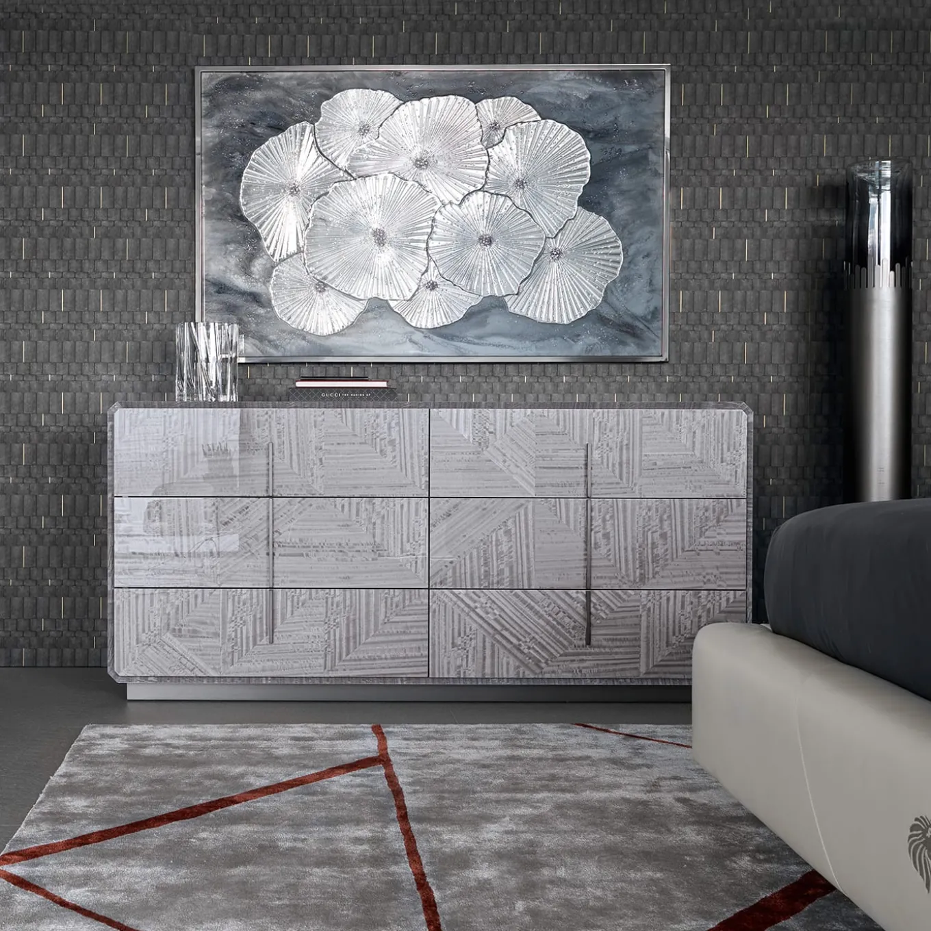 Fiori di luna dipinto da Nadezhda Olefir