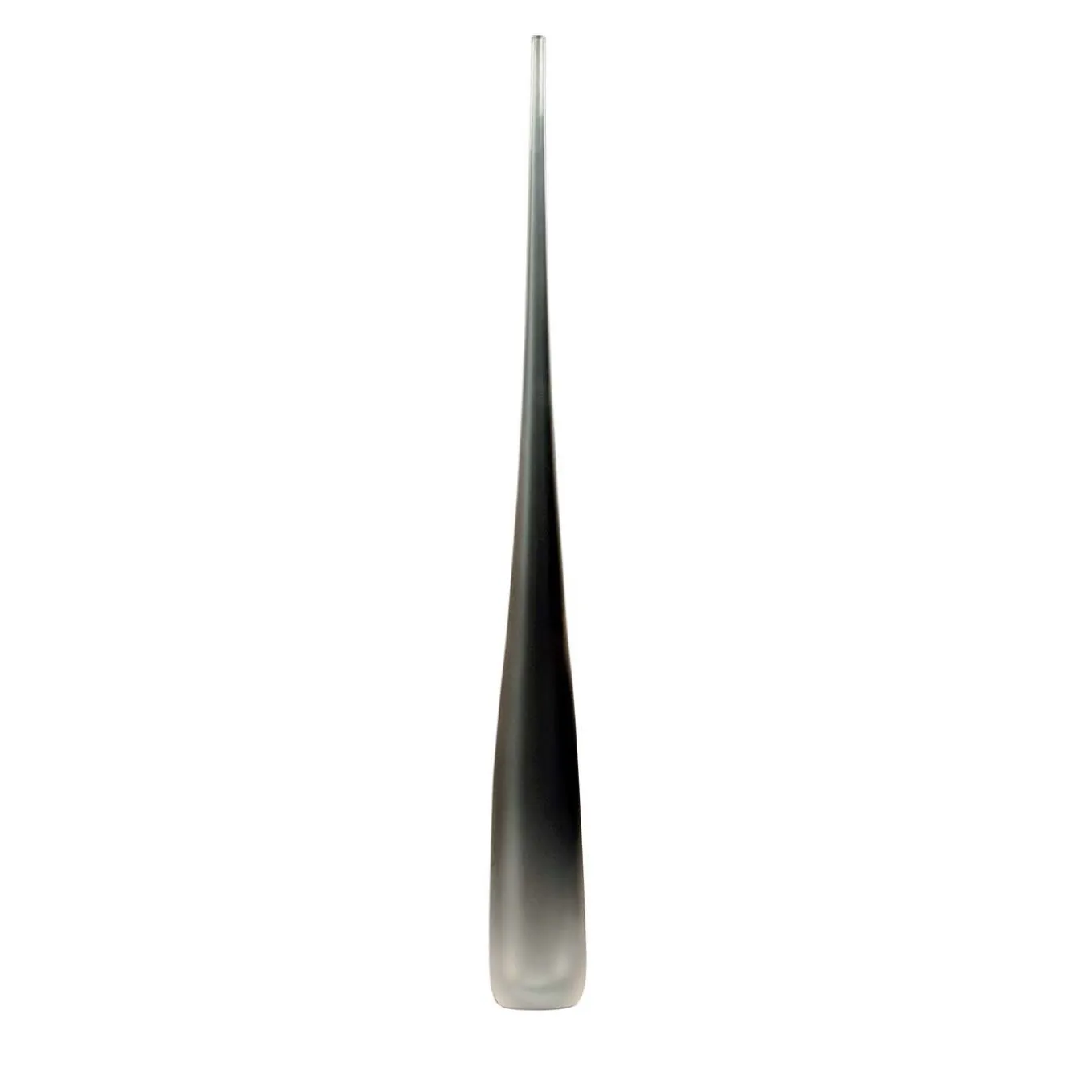Flute Oltremare Vaso grigio e nero