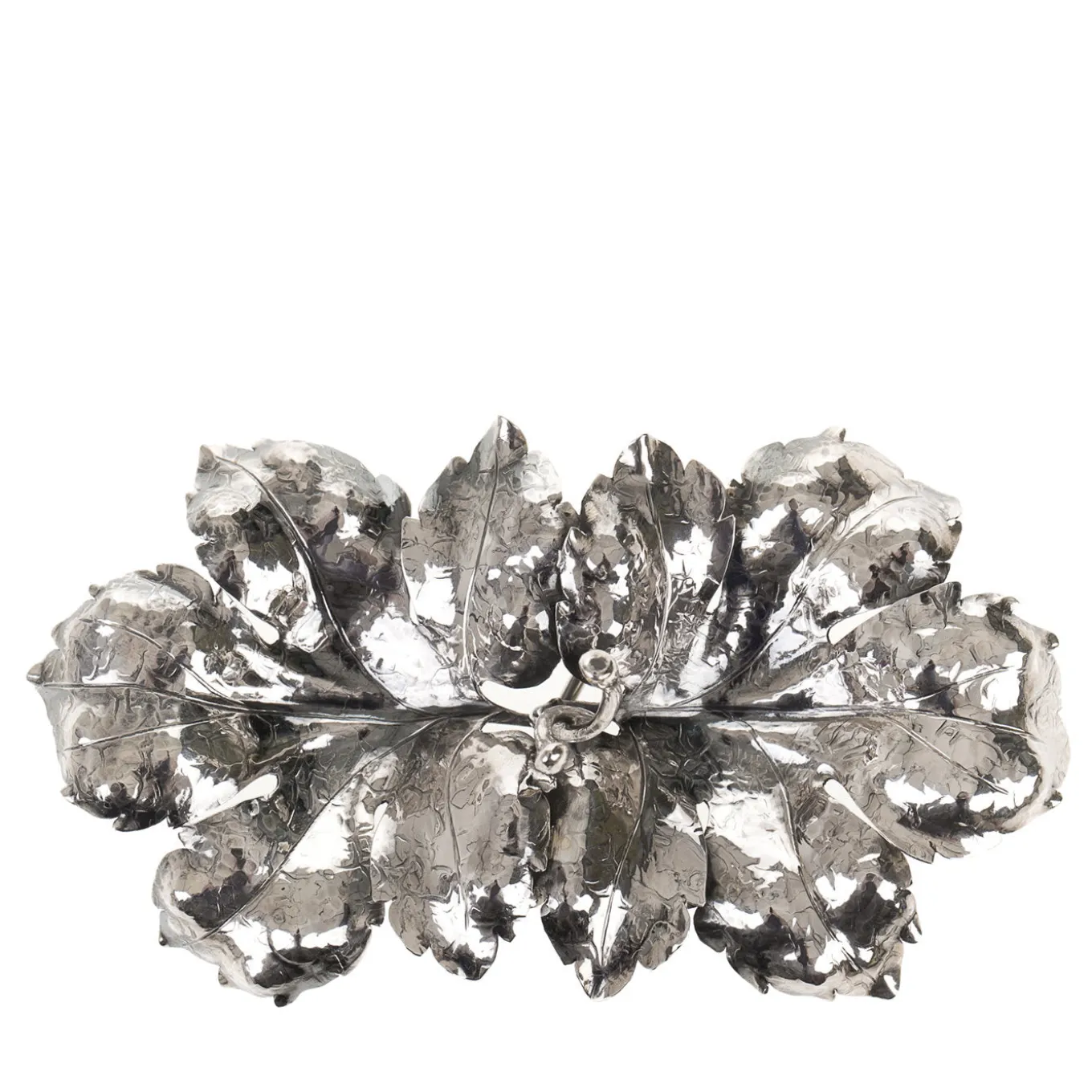 Foglie di vite in argento sterling