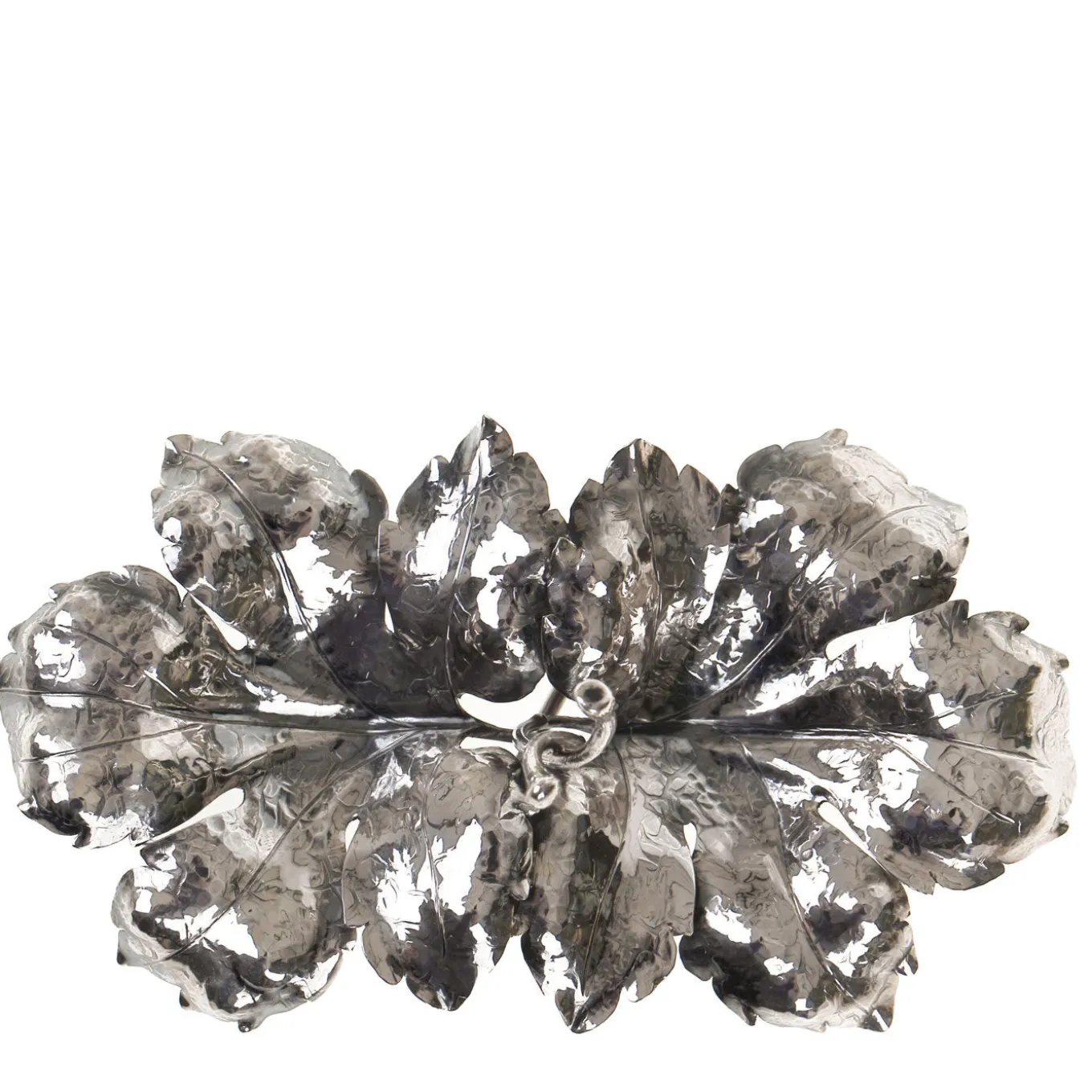 Foglie di vite in argento sterling