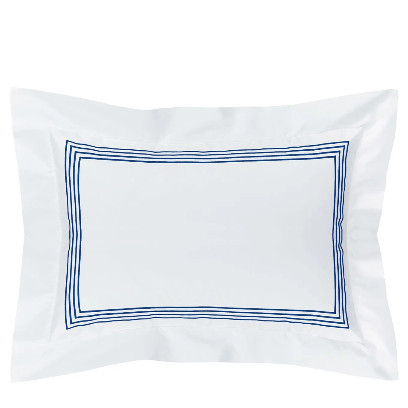 Four Generations Bianco e blu brillante US King Sham
