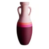 Giulio Cesare Anfora XL Borgogna Fucsia Arancione e Rosa