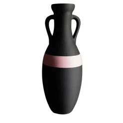 Giulio Cesare Anfora XL nera e rosa #2