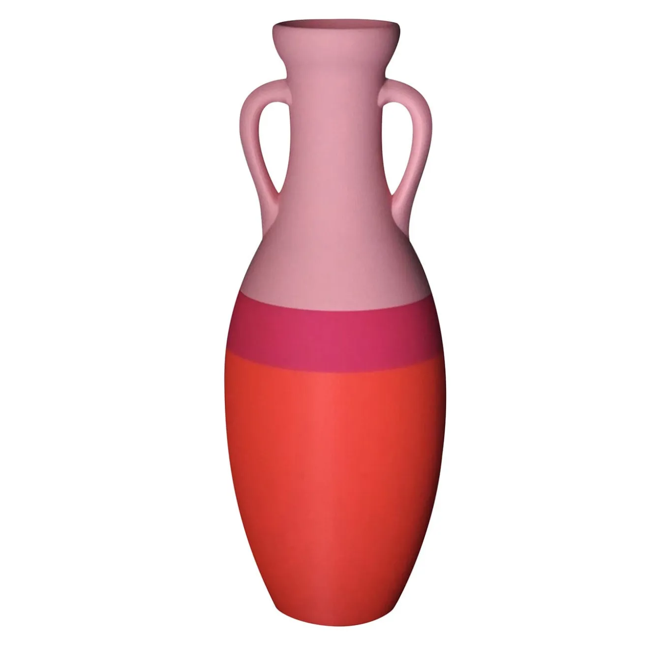 Giulio Cesare XL Anfora arancione fucsia e rosa