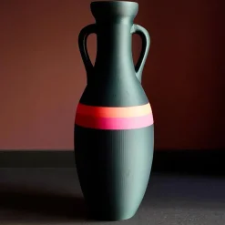 Giulio Cesare XL Anfora nera fucsia e arancione #2