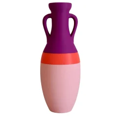 Giulio Cesare XL Anfora rosa arancio e viola #1