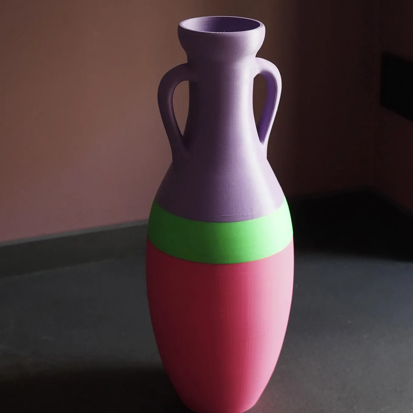 Giulio Cesare XL Anfora rosa e viola fucsia #2