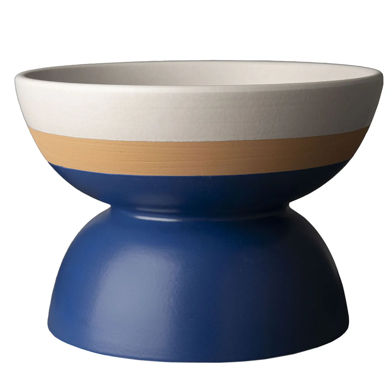 Grande centrotavola in bianco di Ettore Sottsass