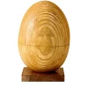 Grande Oggetto Decorativo in Legno a Edizione Limitata Uovo n.21