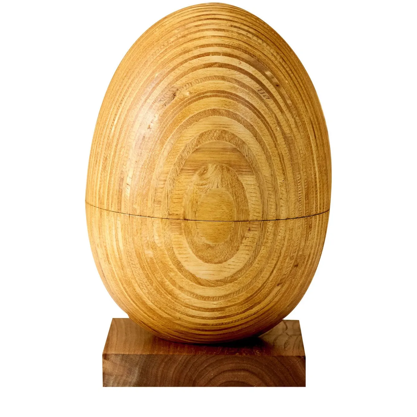 Grande Oggetto Decorativo in Legno a Edizione Limitata Uovo n.21