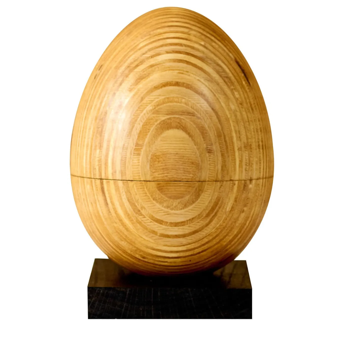 Grande Oggetto Decorativo in Legno a Edizione Limitata Uovo n.12