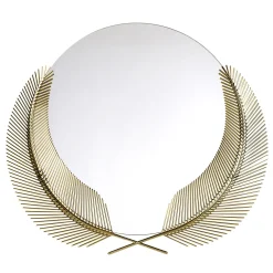 Grande specchio in bronzo Sunset di Nika Zupanc