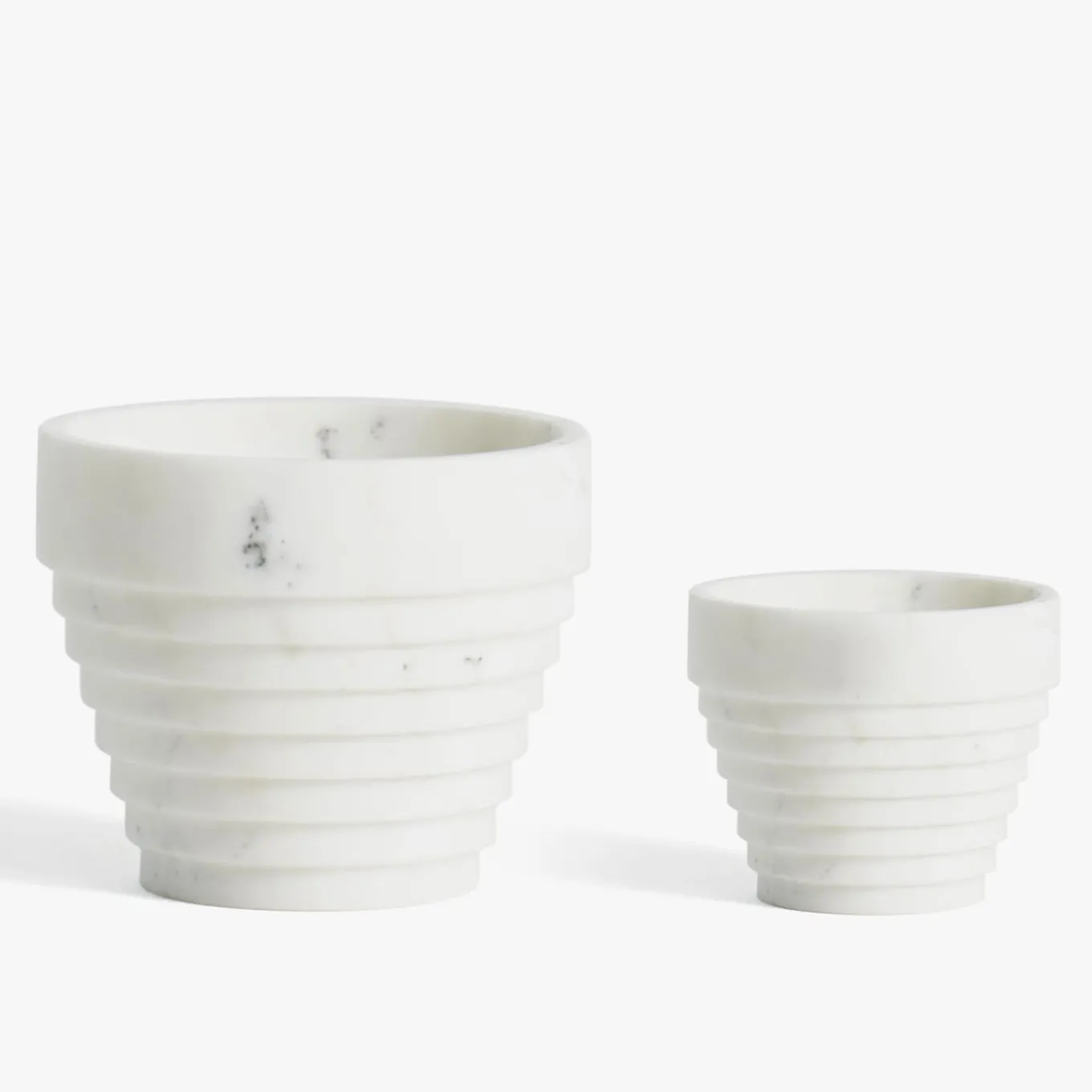 Guggenheim Piccolo vaso bianco Michelangelo di Michele Chiossi