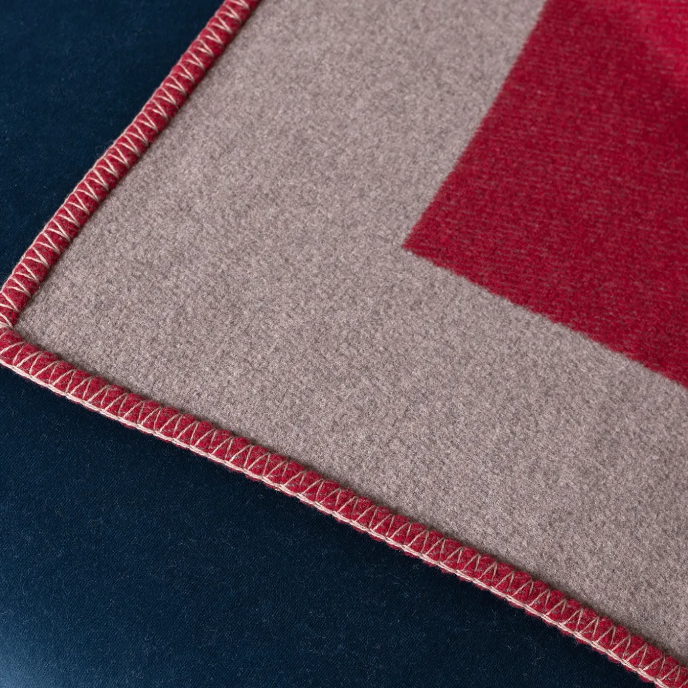 Harlequin True Red-Taupe Fancy Plaid