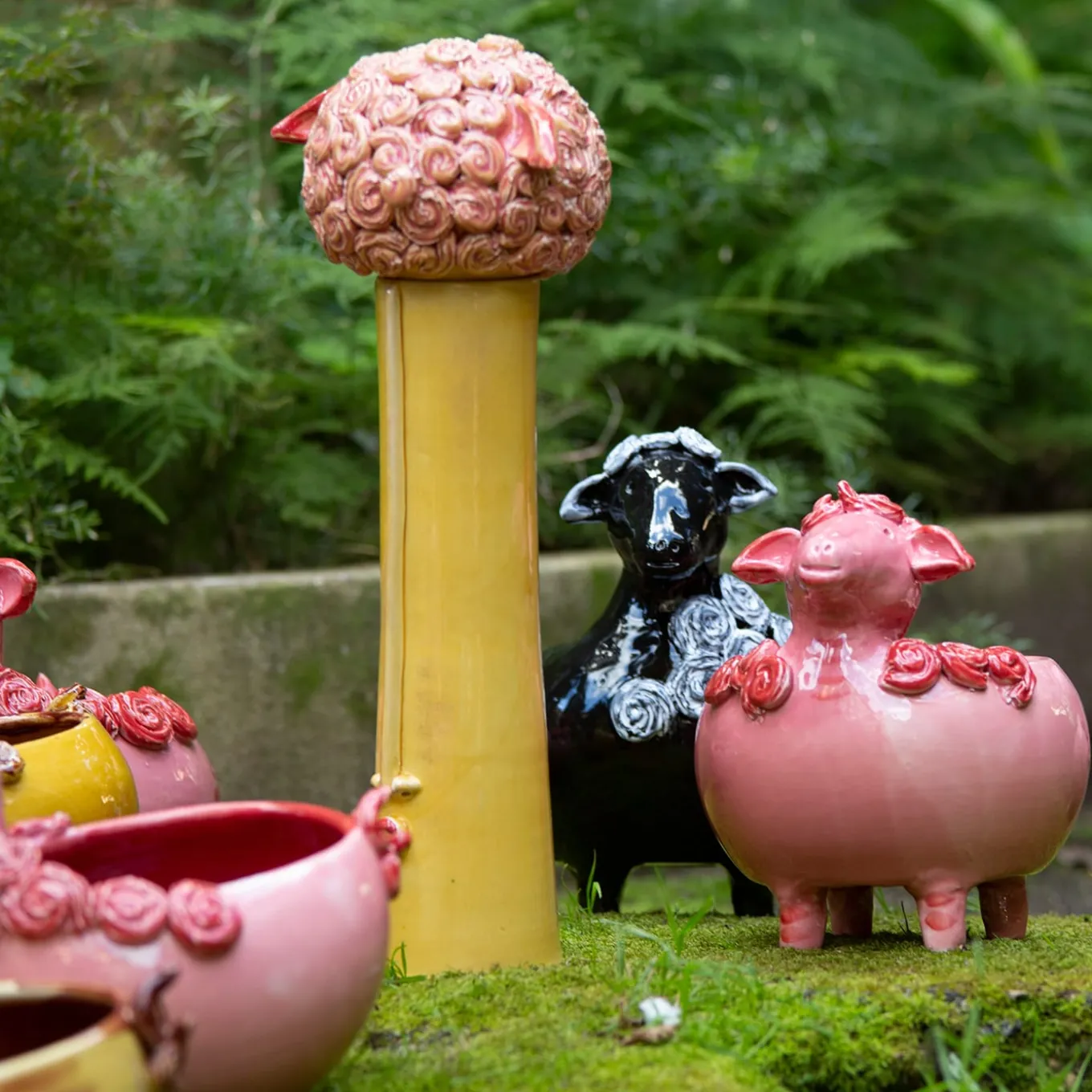 Il portavaso Pink Sheep