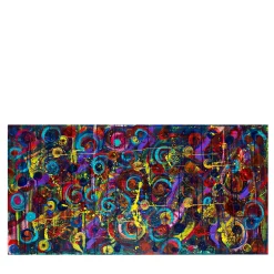 Il potere dell'energia Pittura acrilica