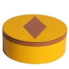 Intarsio Briolette Mimosa Pekan Circle Box