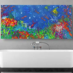 La mia barriera corallina Pittura acrilica