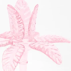 Las Palmas Set di 3 portacandele in vetro soffiato rosa