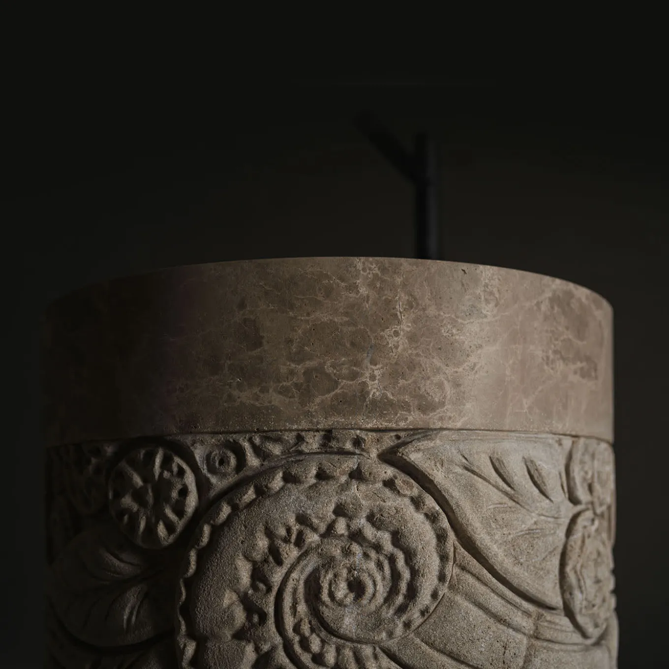 Lavabo Mercy Freestanding in Emperador Light