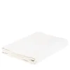 Lenzuolo superiore in lino bianco