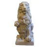 Leone Marzocco Scultura in gesso bianco
