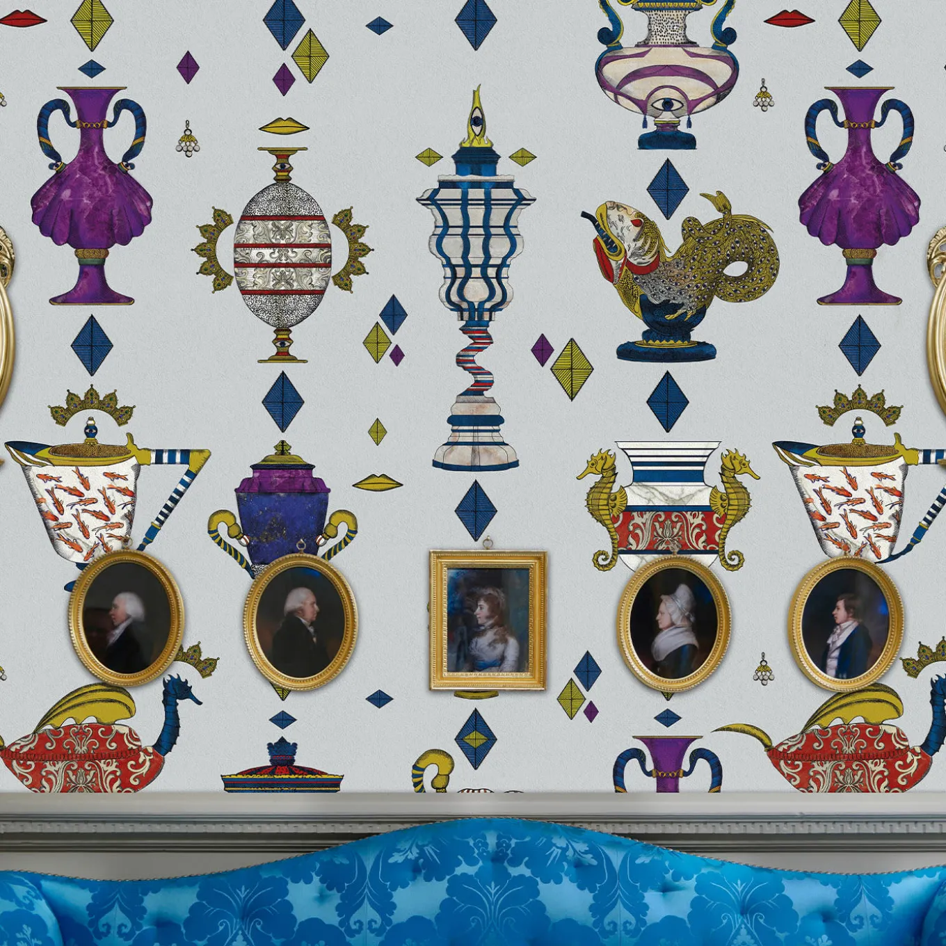 Ludovica Ghiaccio Carta da parati
