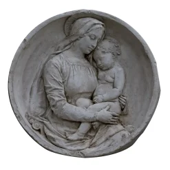 Madonna con Bambino Tondo a basso rilievo