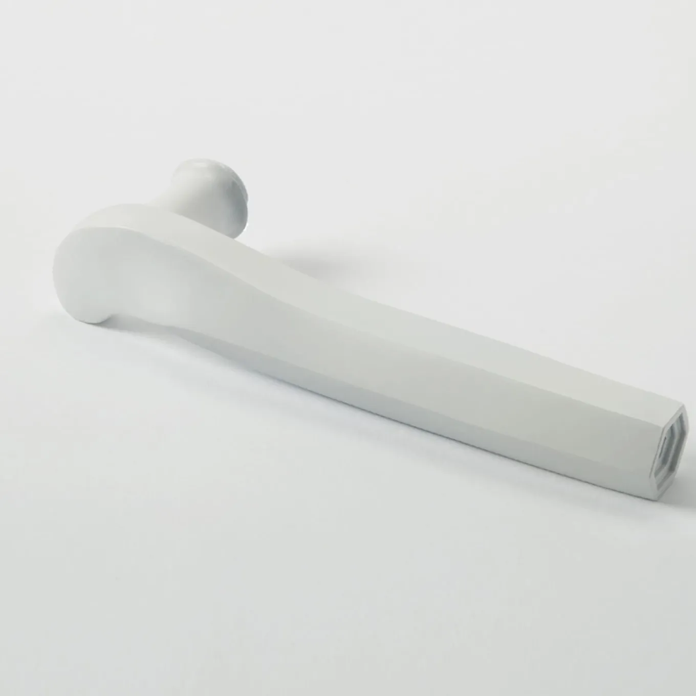 Maniglia per porta Prisma White di Nicole Valenti