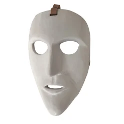 Maschera bianca grande Issohadore