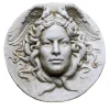 Medusa a basso rilievo di Romanelli