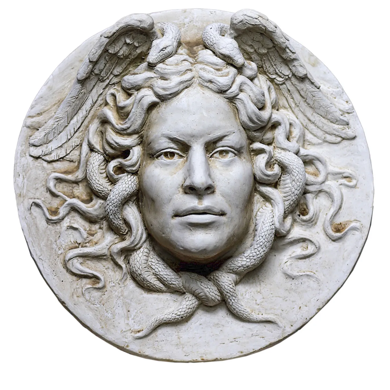 Medusa a basso rilievo di Romanelli