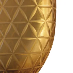 Miele Vaso geometrico in vetro di Murano