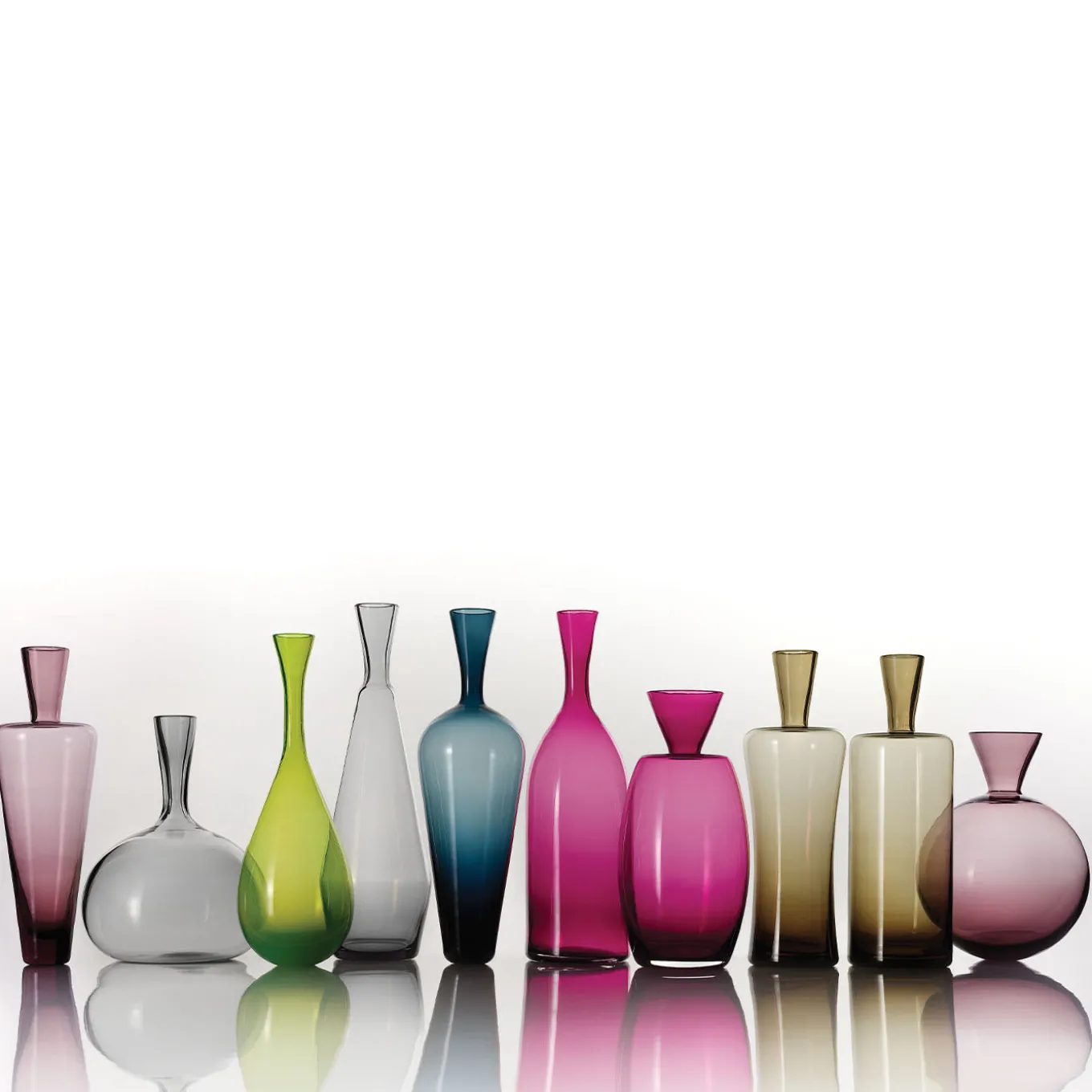 Morandi N.6 Bottiglia decorativa grigia