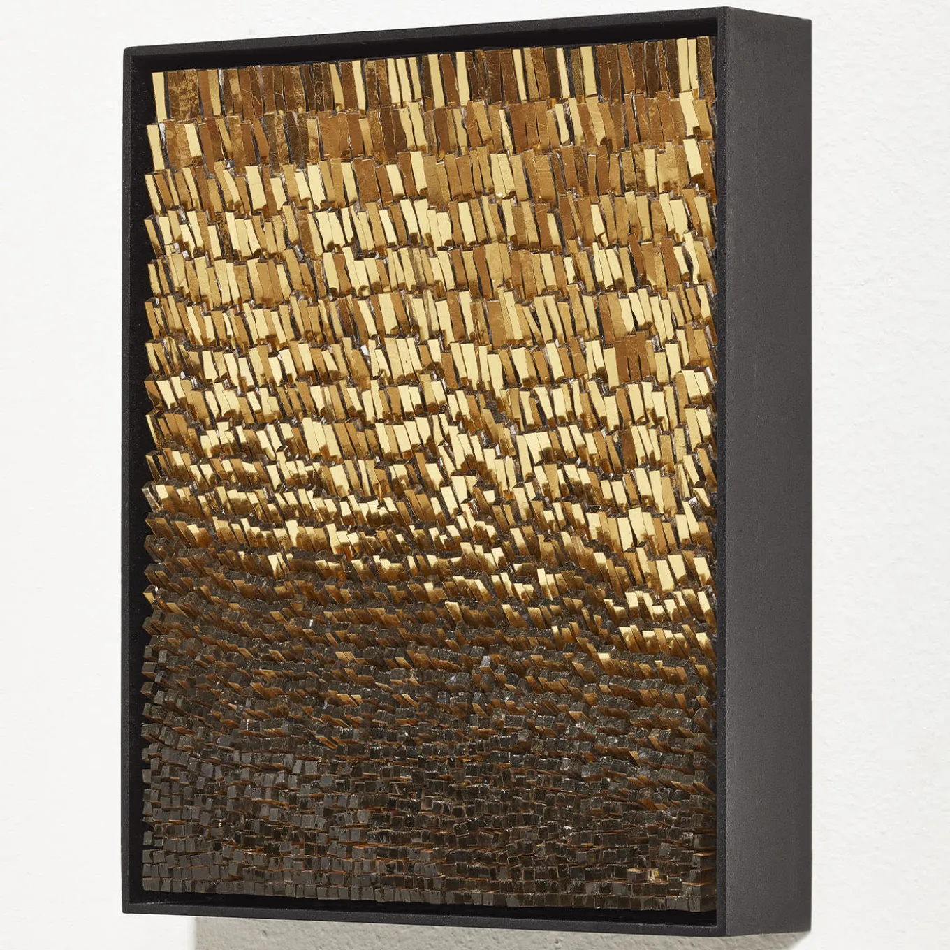 Movimento N254 Pannello Decorativo In Vetro Oro