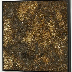 Movimento N255 Pannello Decorativo In Vetro Oro