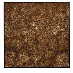 Movimento N261 Pannello Decorativo In Vetro Oro