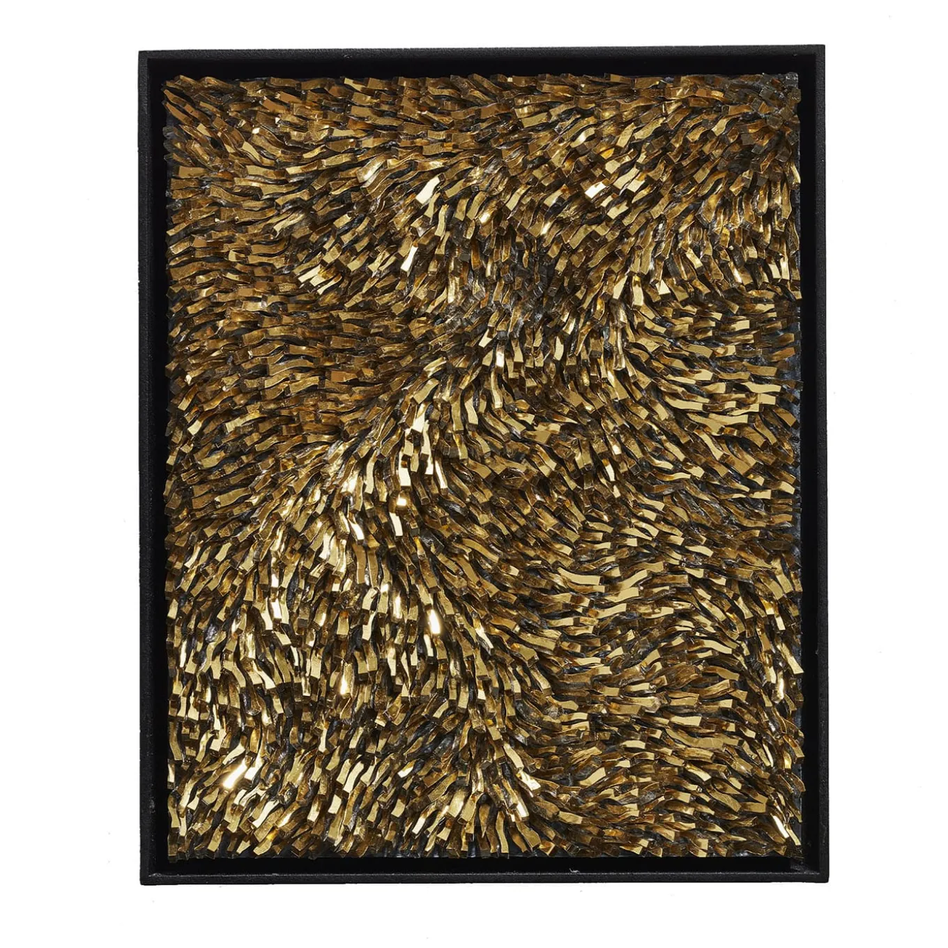 Movimento N252 Pannello Decorativo In Vetro Oro