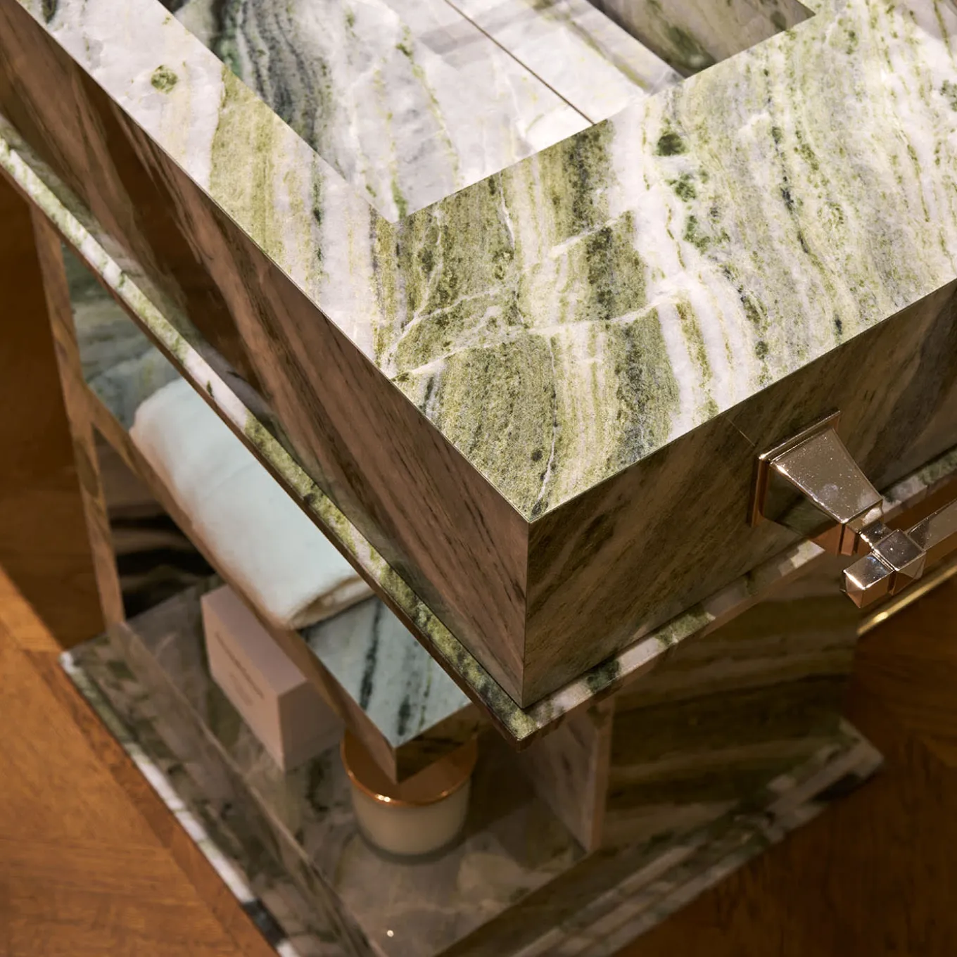 My Love Water Vanity Master in Gres Porcellanato Finitura River Jade