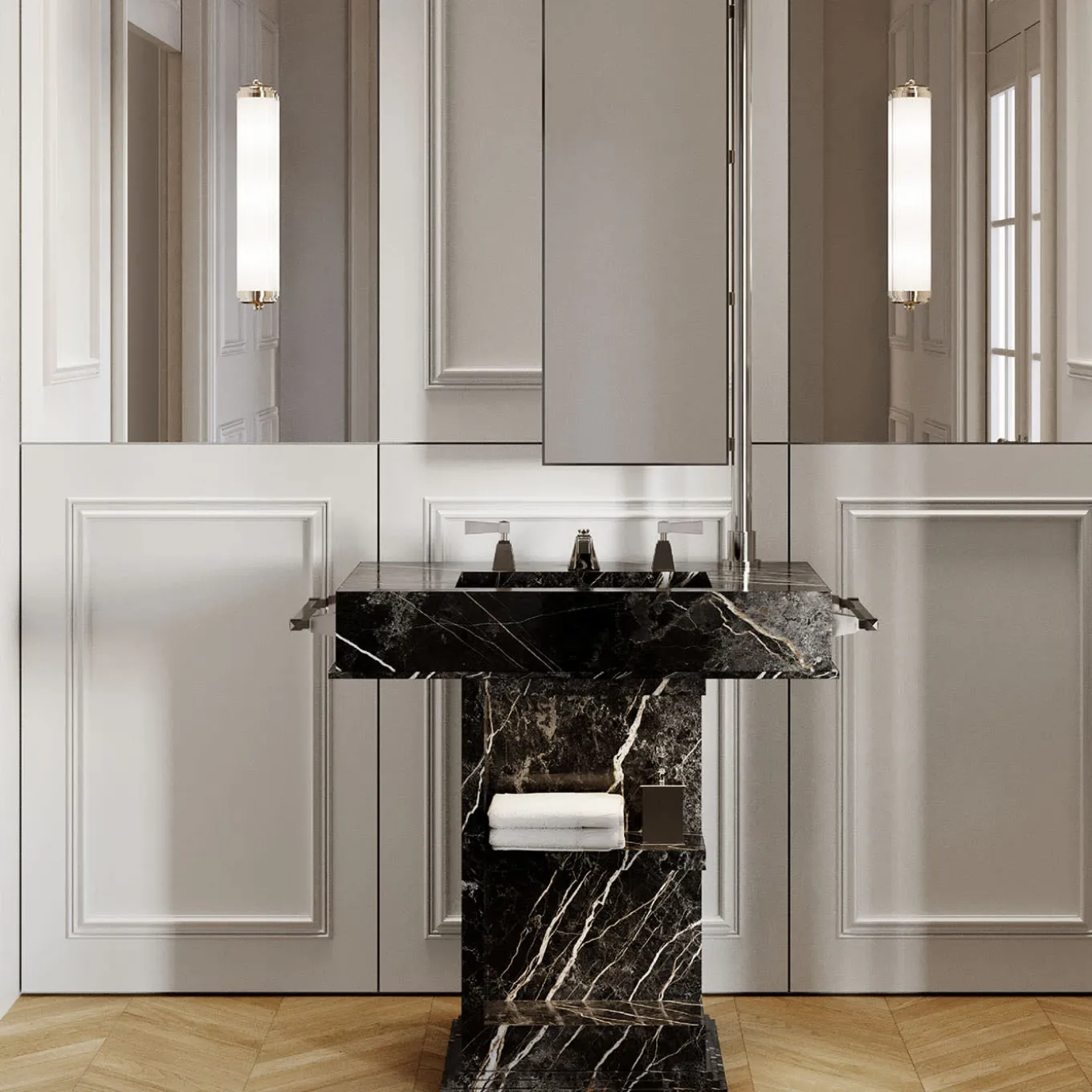 My Love Water Vanity Small in Gres Porcellanato Finitura Port Laurent