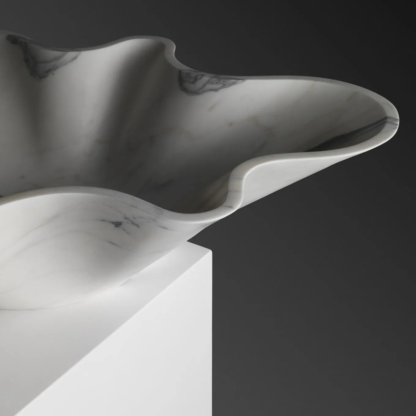 Nabhi Collection Lavabo Bowl N.1 in Calacatta Carrara